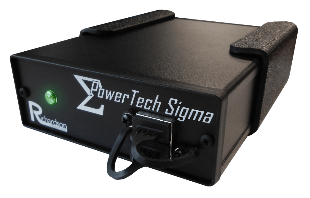 PowerTech Sigma Shown in Sigma Holder Front View